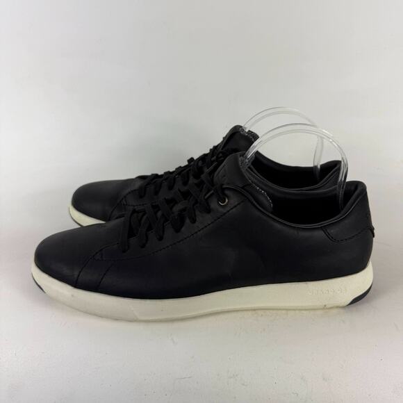 Cole Haan Grandpro Tennis Sneaker Men\'s 10.5 Black Lace-Up Low Top Shoes C26534 main image 5